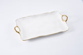 Golden Handles Large Tray